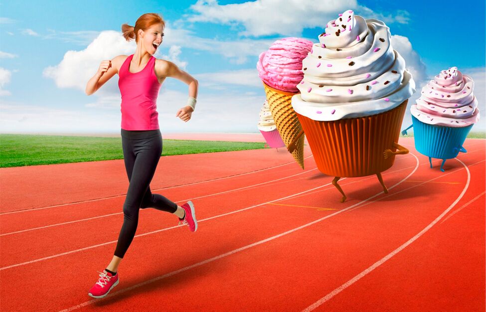 Hacer ejercicio y evitar los carbohidratos simples para una figura delgada