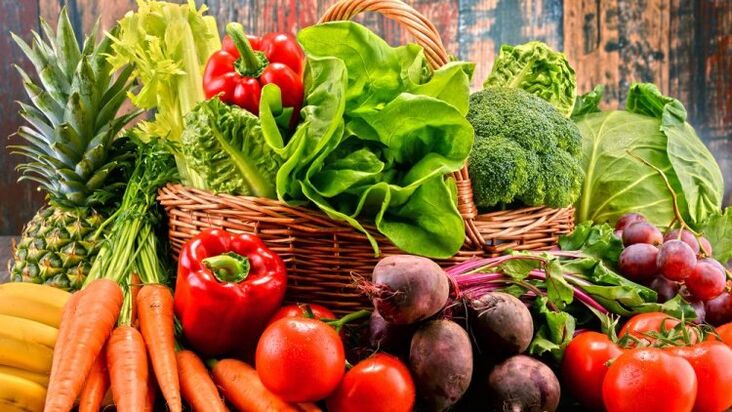 Verduras y frutas para adelgazar
